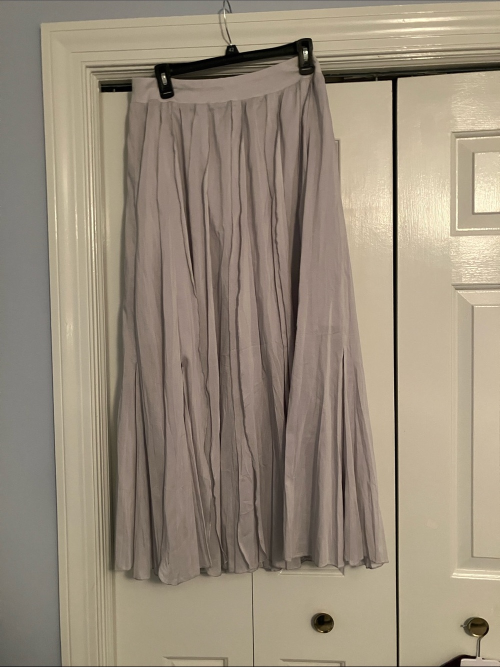 Chico's Soft Lilac Maxi Skirt